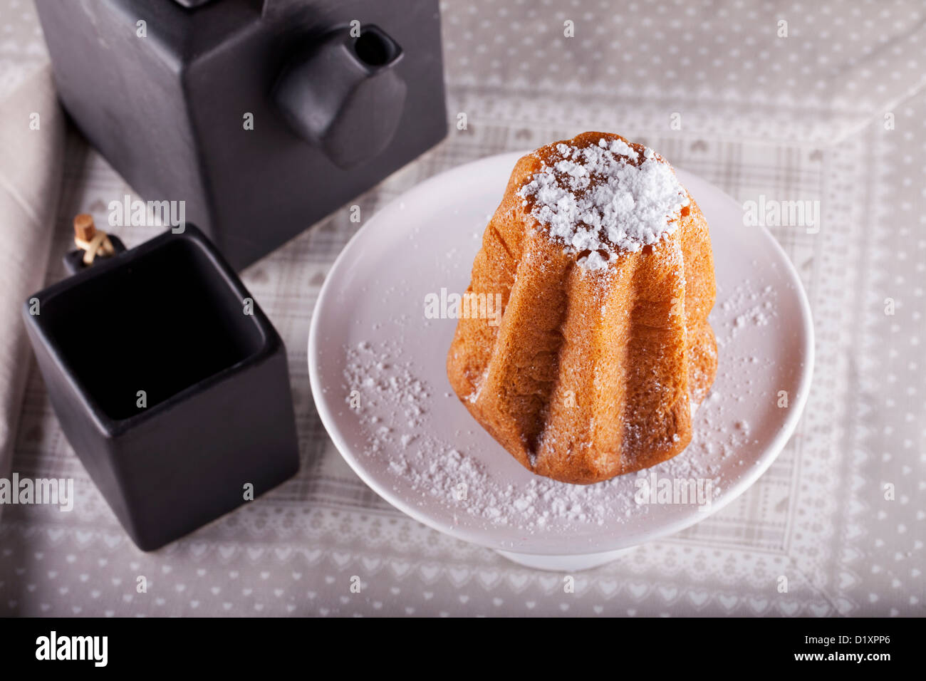 Po' di pandoro" tipico dolce italiano su upstand Foto Stock