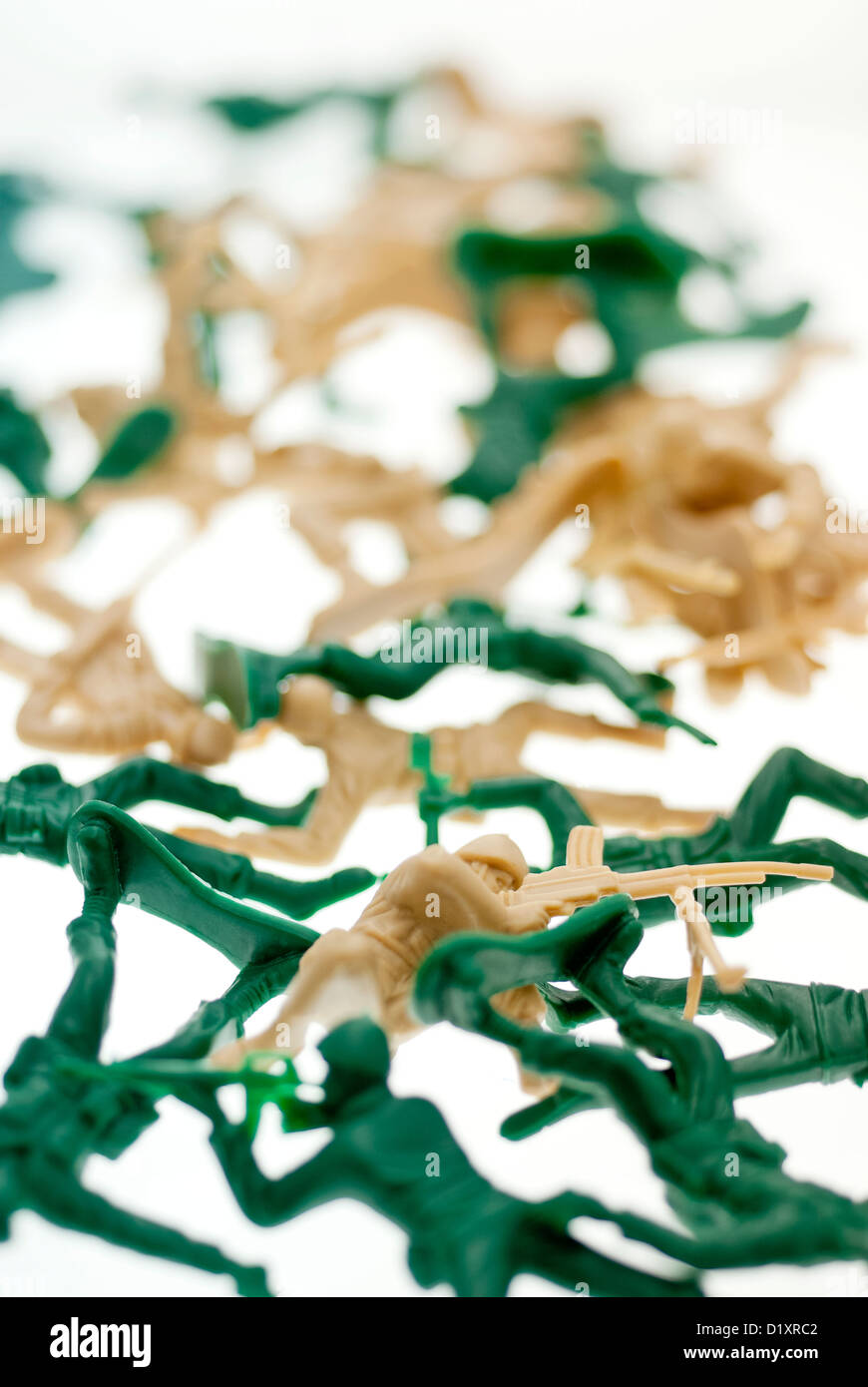 Toy Soldiers. Foto Stock