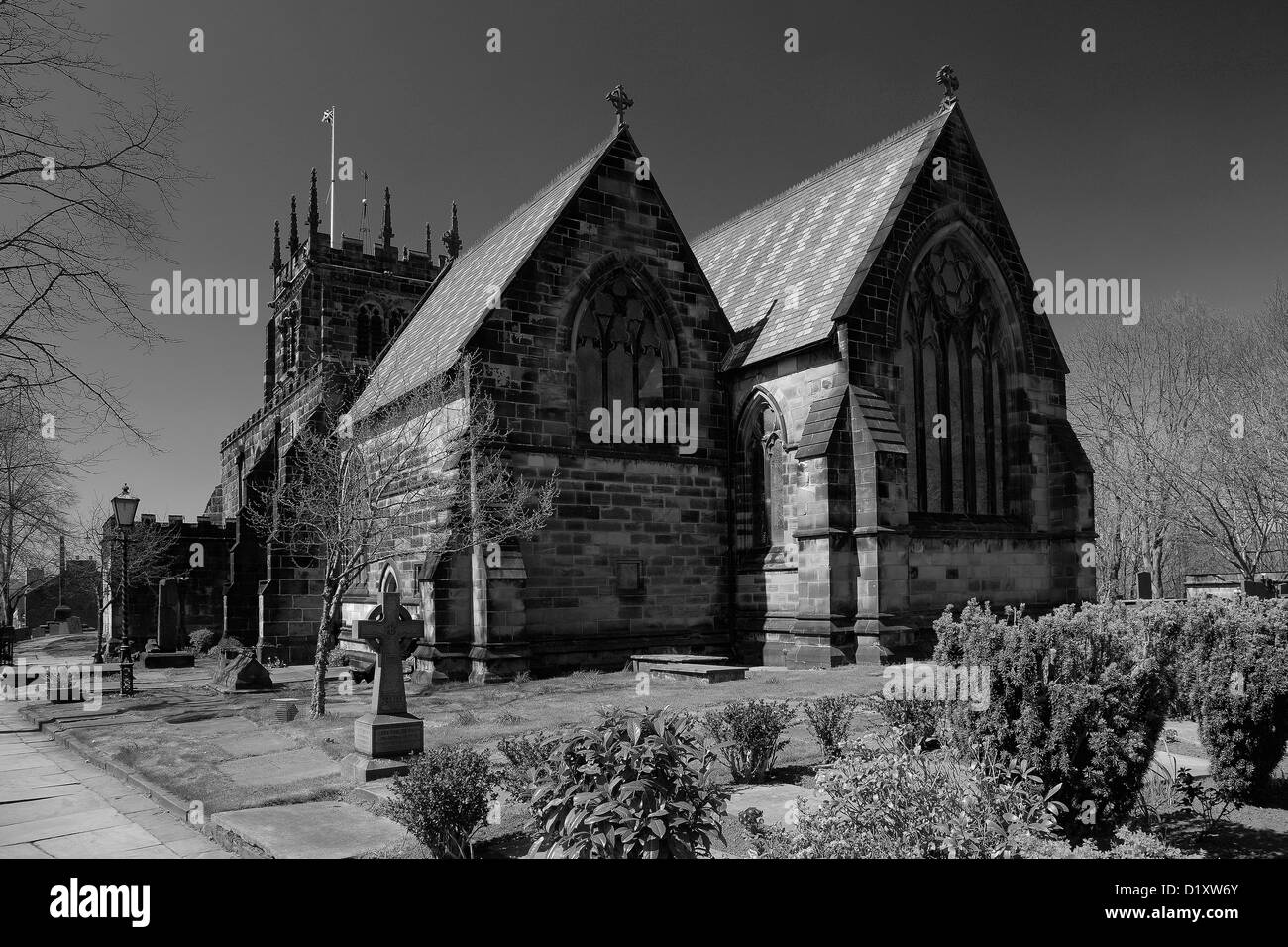 St Edwards chiesa, città di porro, Staffordshire, England, Regno Unito Foto Stock