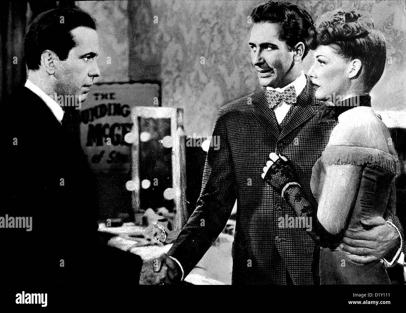 Ein Nachtclub Fuer Sarah Jane tutto è venuto vero Humphrey Bogart, Jeffrey Lynn, Anne Sheridan Mit Hilfe von Grasselli (Humphrey Foto Stock