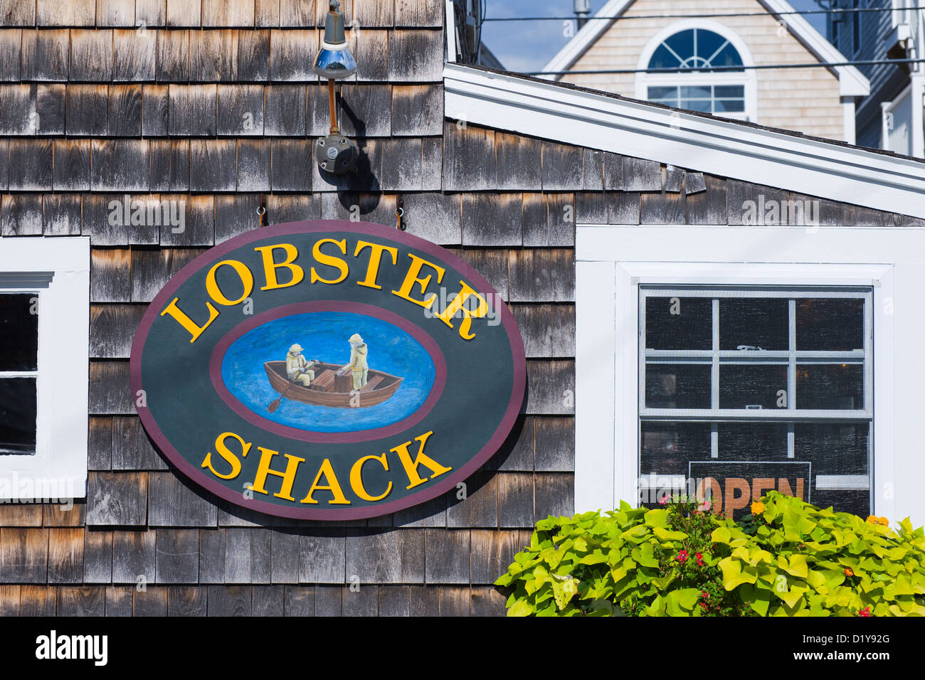 Il Lobster Shack in Perkins Cove, Ogunquit, Maine. Foto Stock
