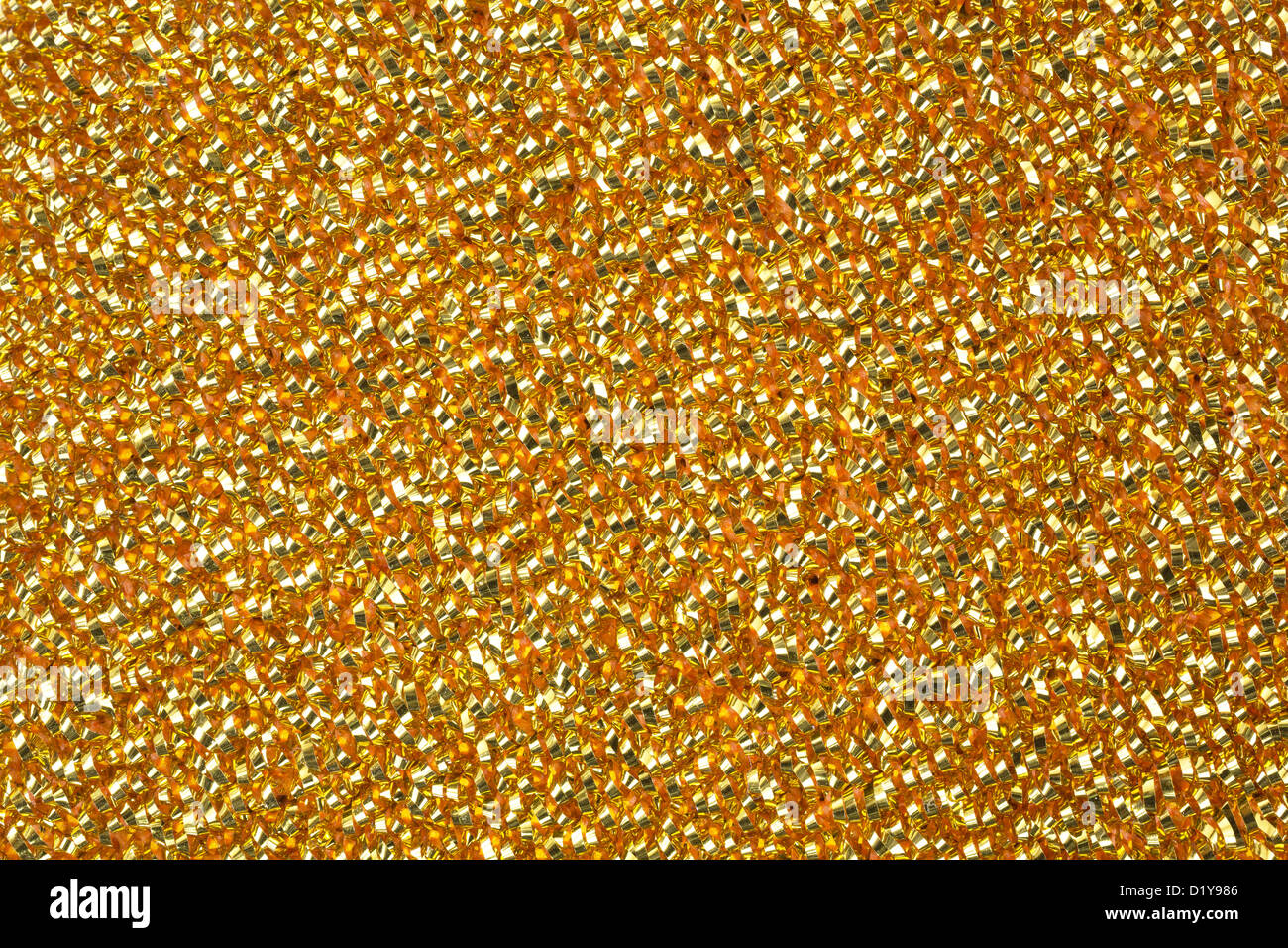 Molto vicino in vista di un metallo paglietta. Foto Stock