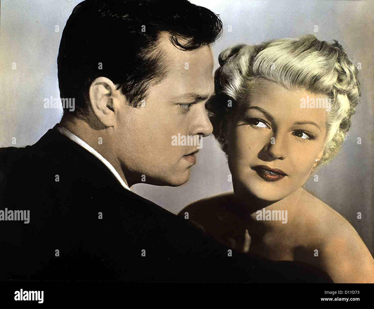 Die Lady Von Shanghai Lady da Shanghai, Orson Welles, Rita Hayworth.Caption locale *** 1947 -- Foto Stock