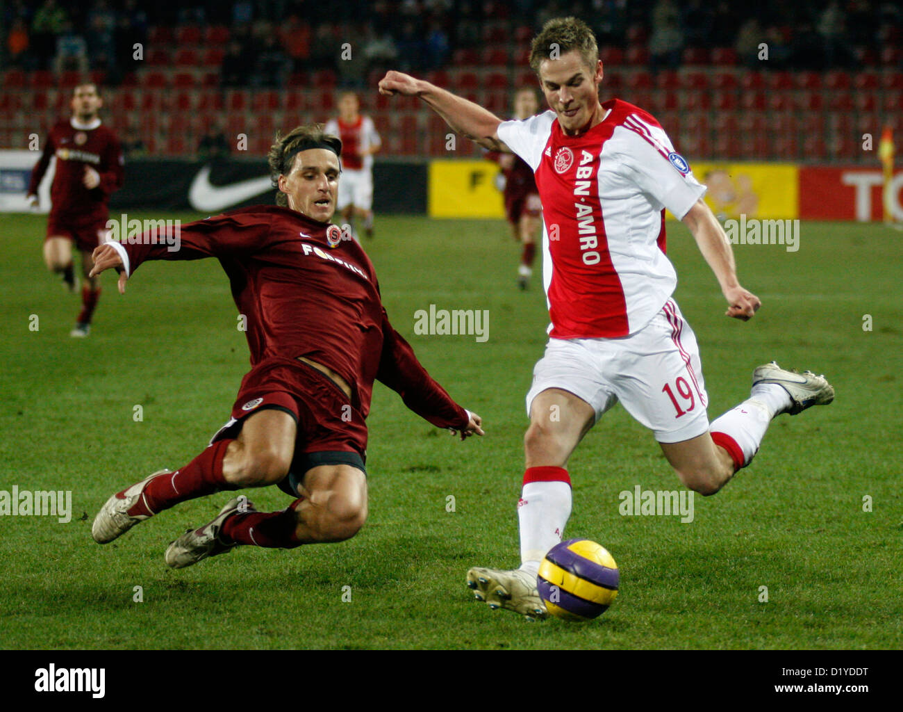 ***FILE FOTO*** Vaclav DROBNY - ex Repubblica Ceca di calcio internazionale player morì nella notte di 32 anni ha ucciso se stesso sulla plastica Foto Stock