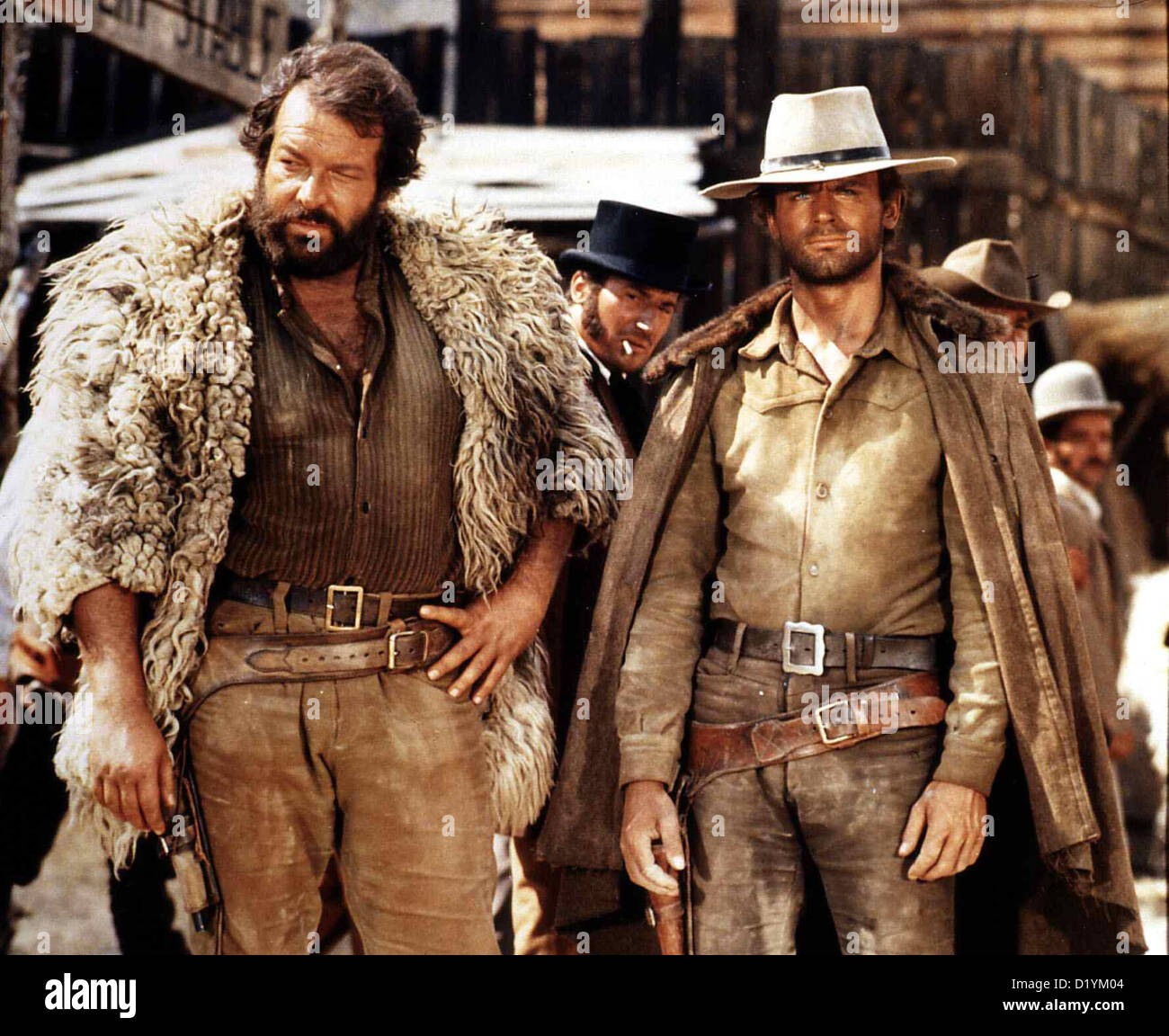 Die Rechte und die Linke mano Des Teufels Lo chiamavano trinità di Bud Spencer e Terence Hill