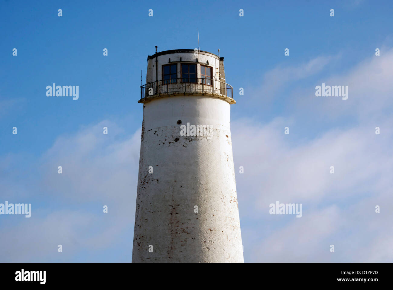 Leasowe faro sul Wirral Peninsula Foto Stock