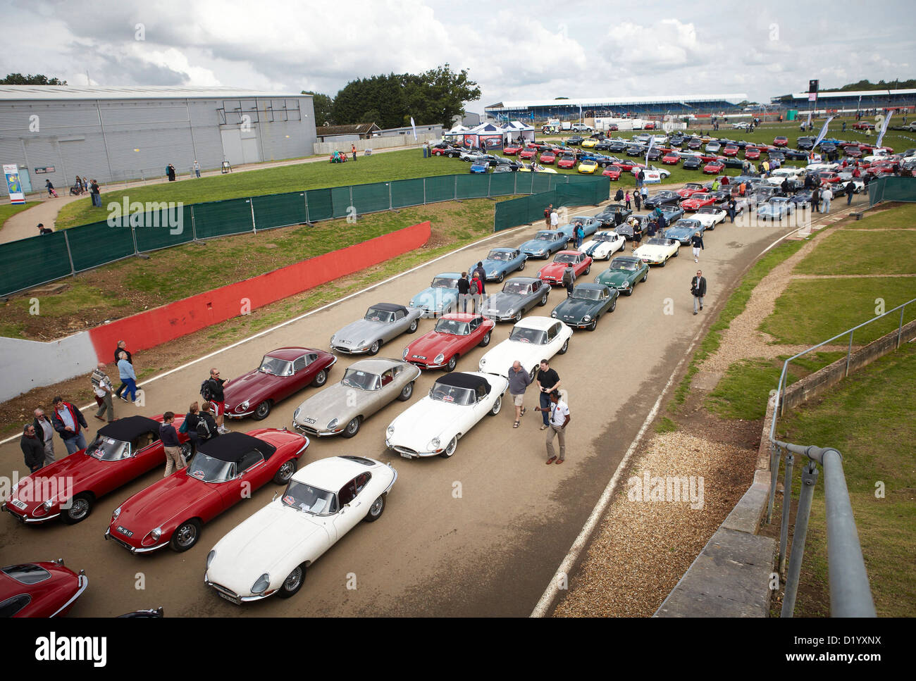 Il Silverstone Classic car event Foto Stock