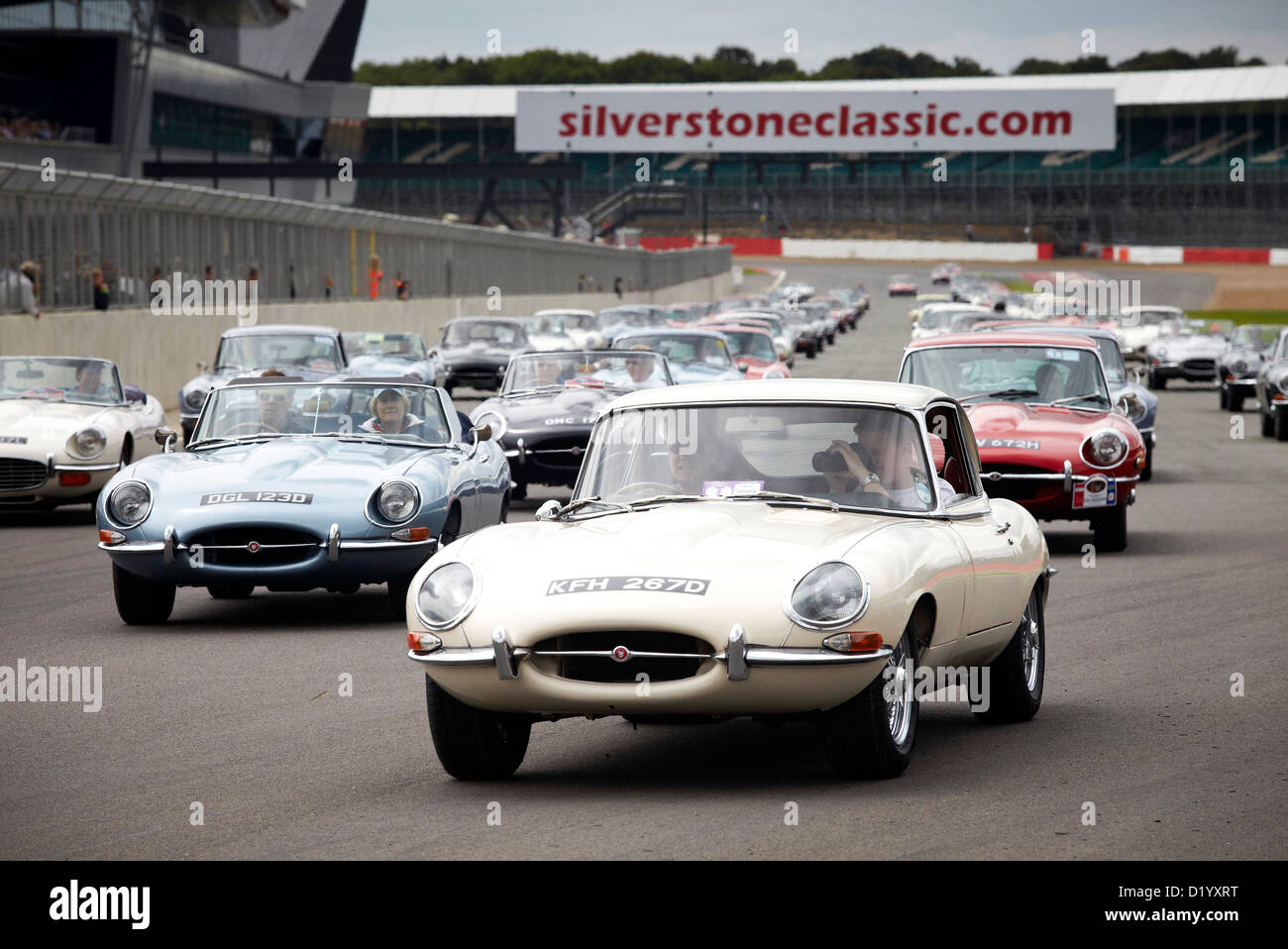 Il Silverstone Classic car event Foto Stock