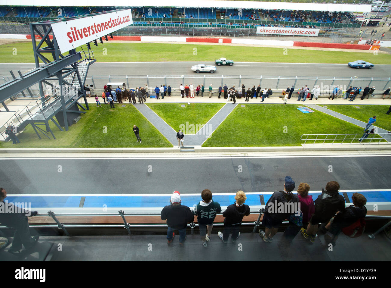 Il Silverstone Classic car event Foto Stock