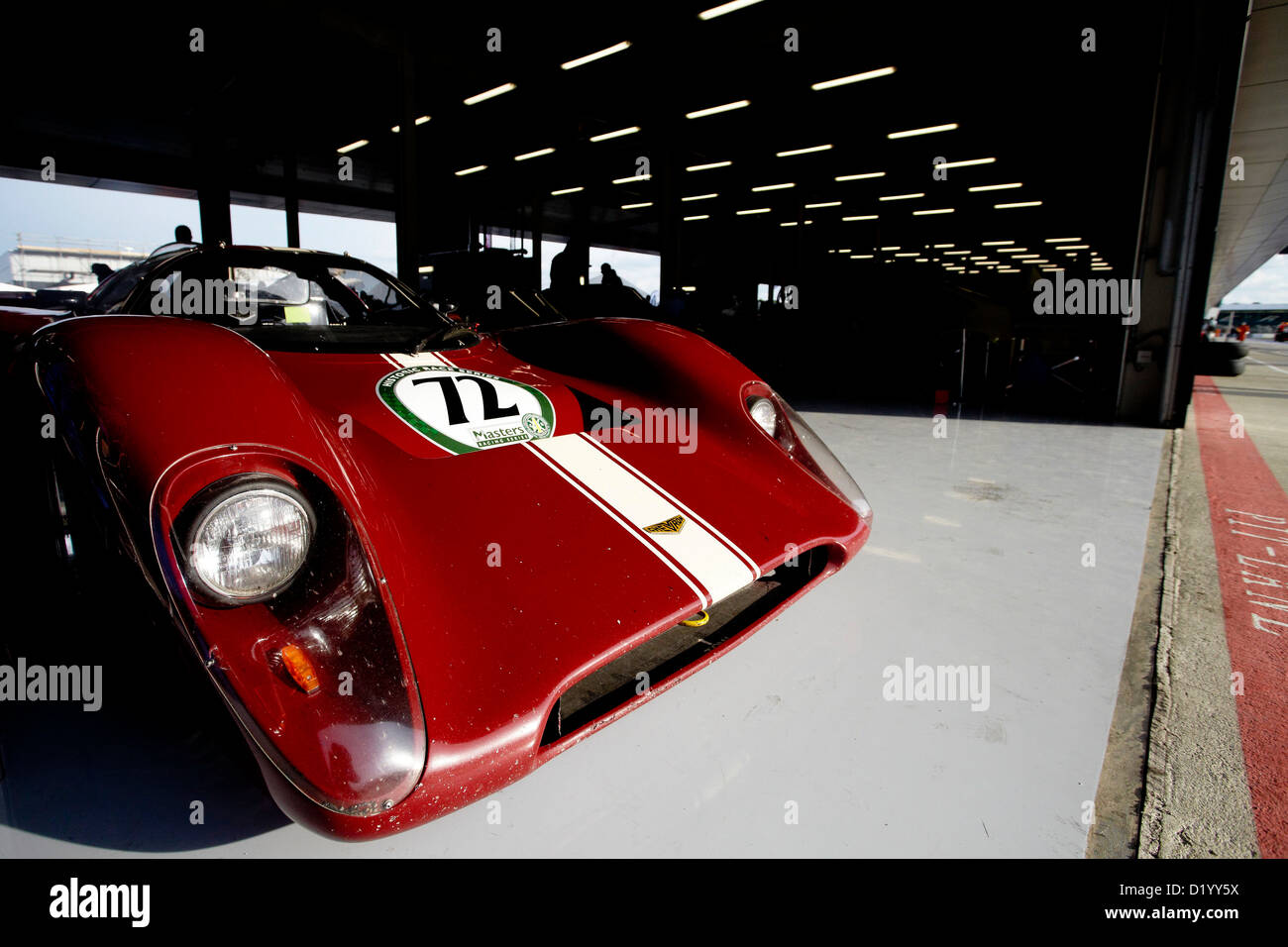 Il Silverstone Classic car event Foto Stock