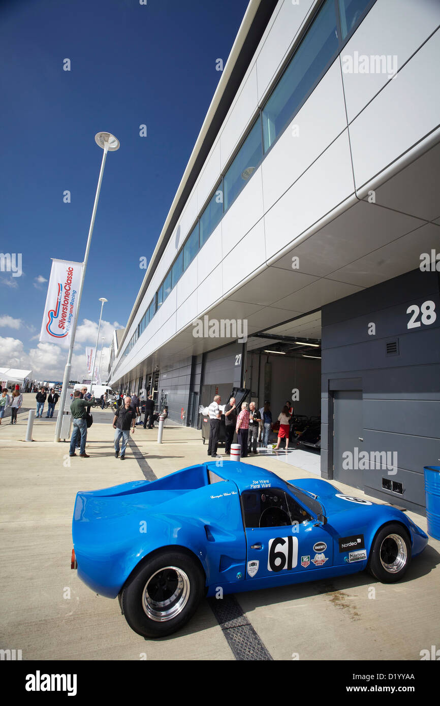 Il Silverstone Classic car event Foto Stock