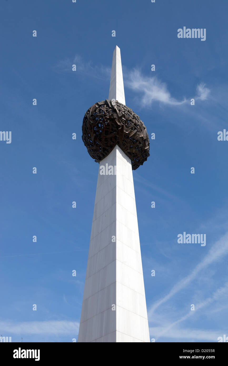 Bucarest, Romania, Memorialul Renasterii monumento nazionale per la rinascita della nazione Foto Stock