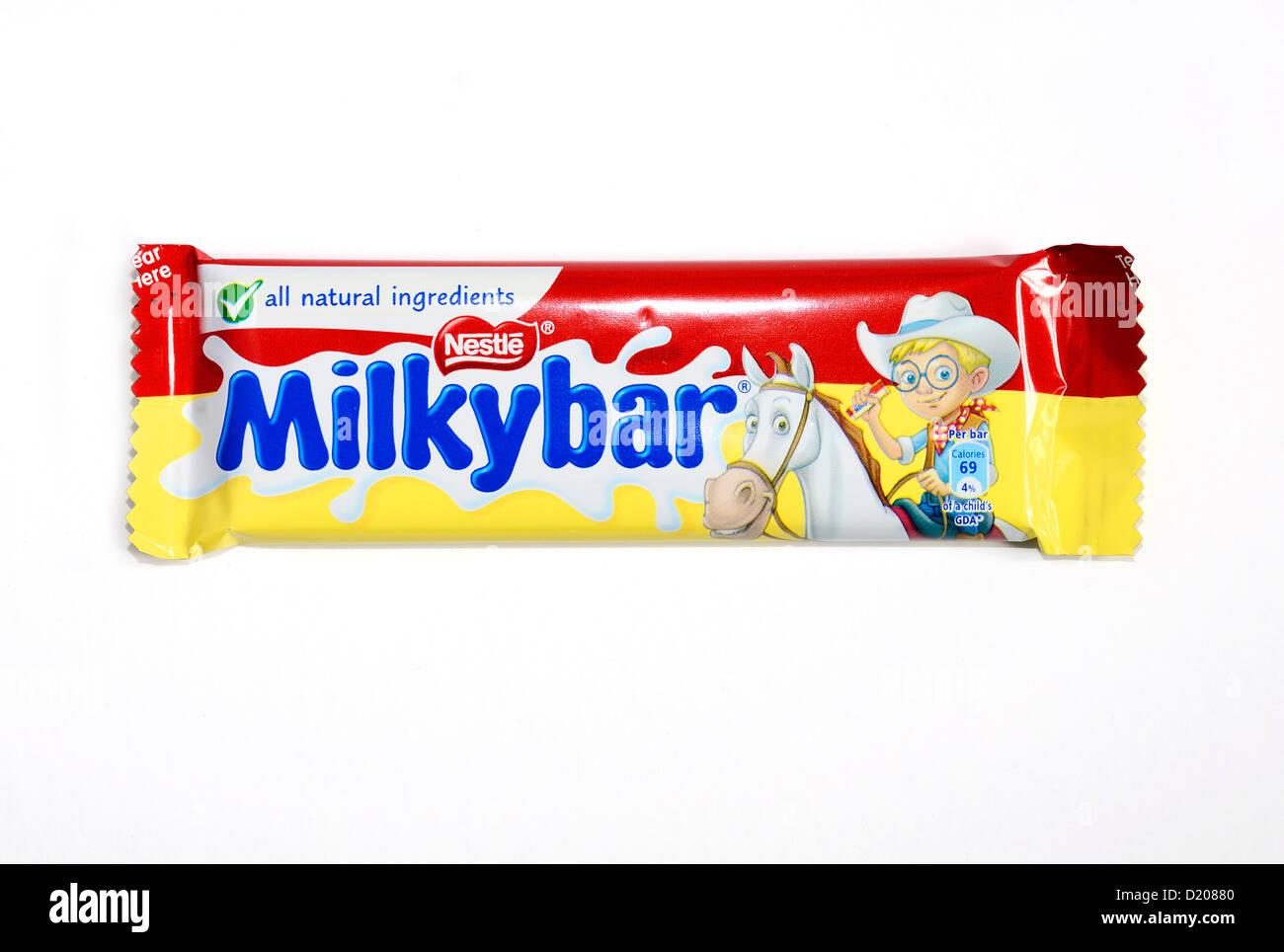 Un Nestle Milky Bar Foto Stock