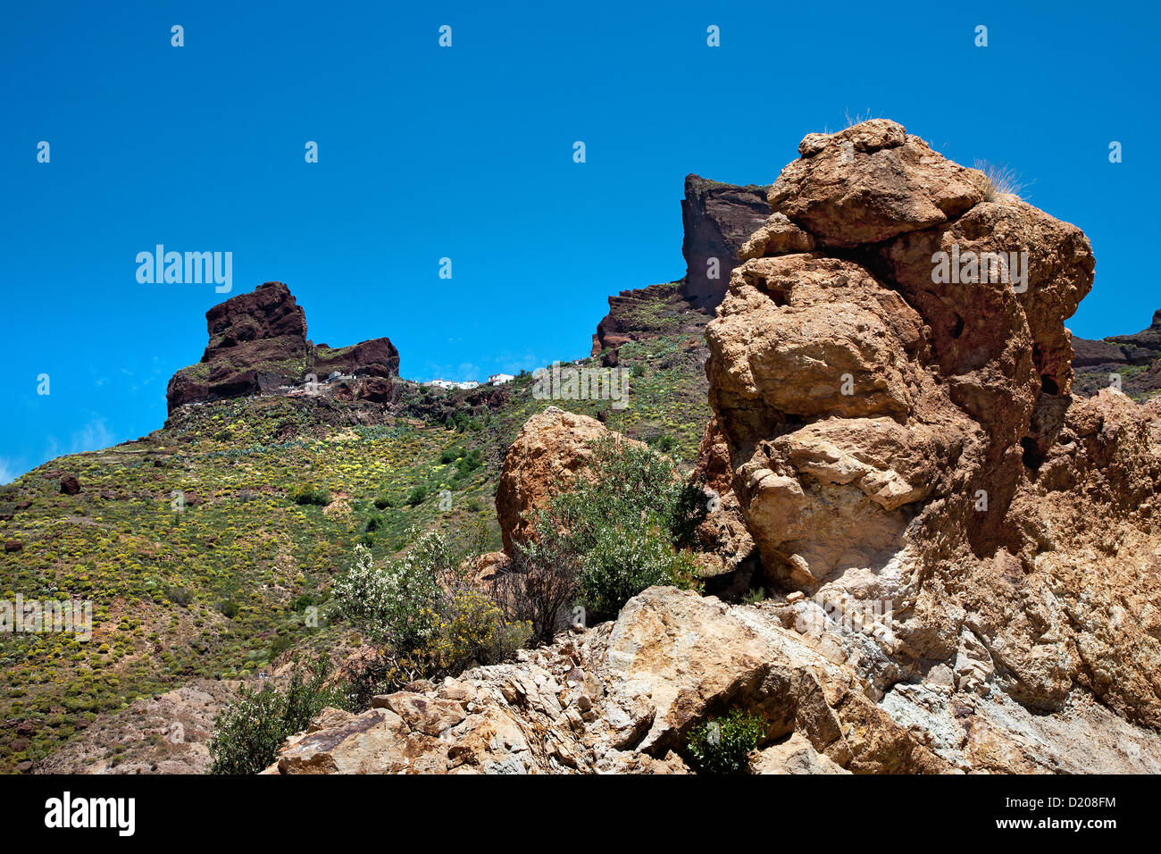 El Roque Village, Gran Canaria Isole Canarie Spagna Foto Stock