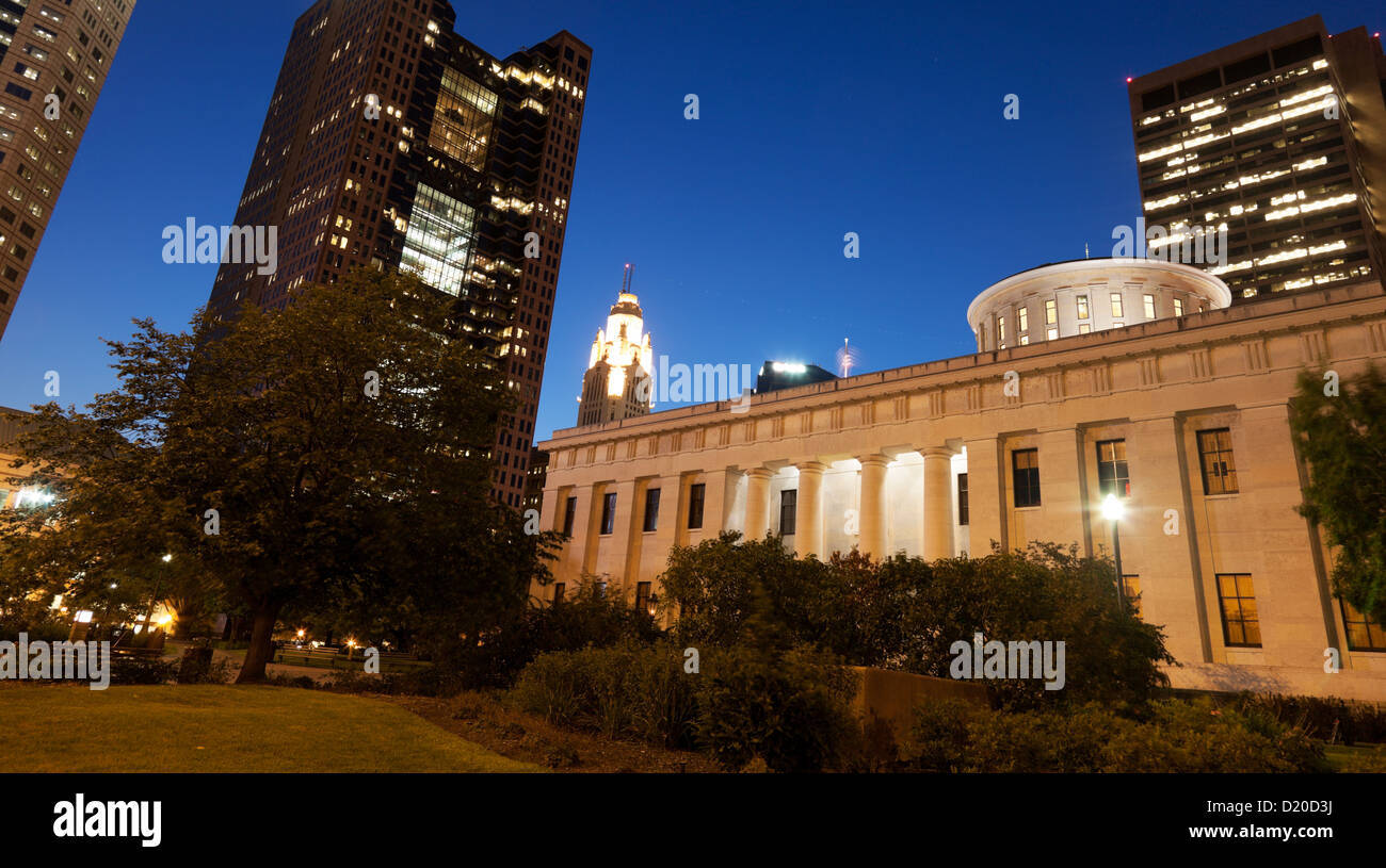 Columbus, Ohio - State Capitol Building Foto Stock