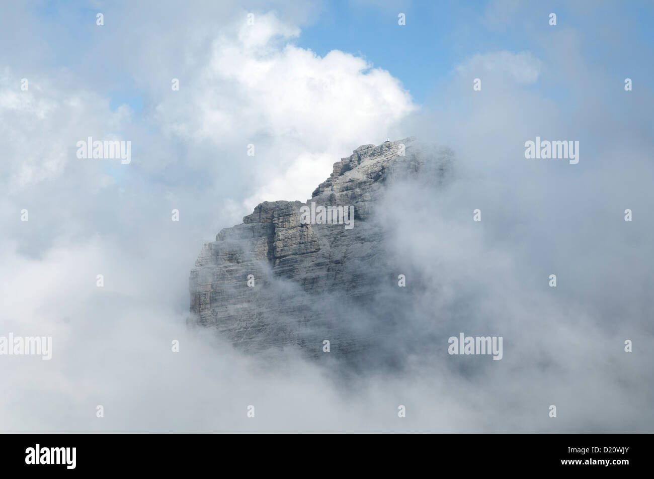 Paesaggio di montagna in alto adige, nei pressi di Innsbruck, Austria Foto Stock