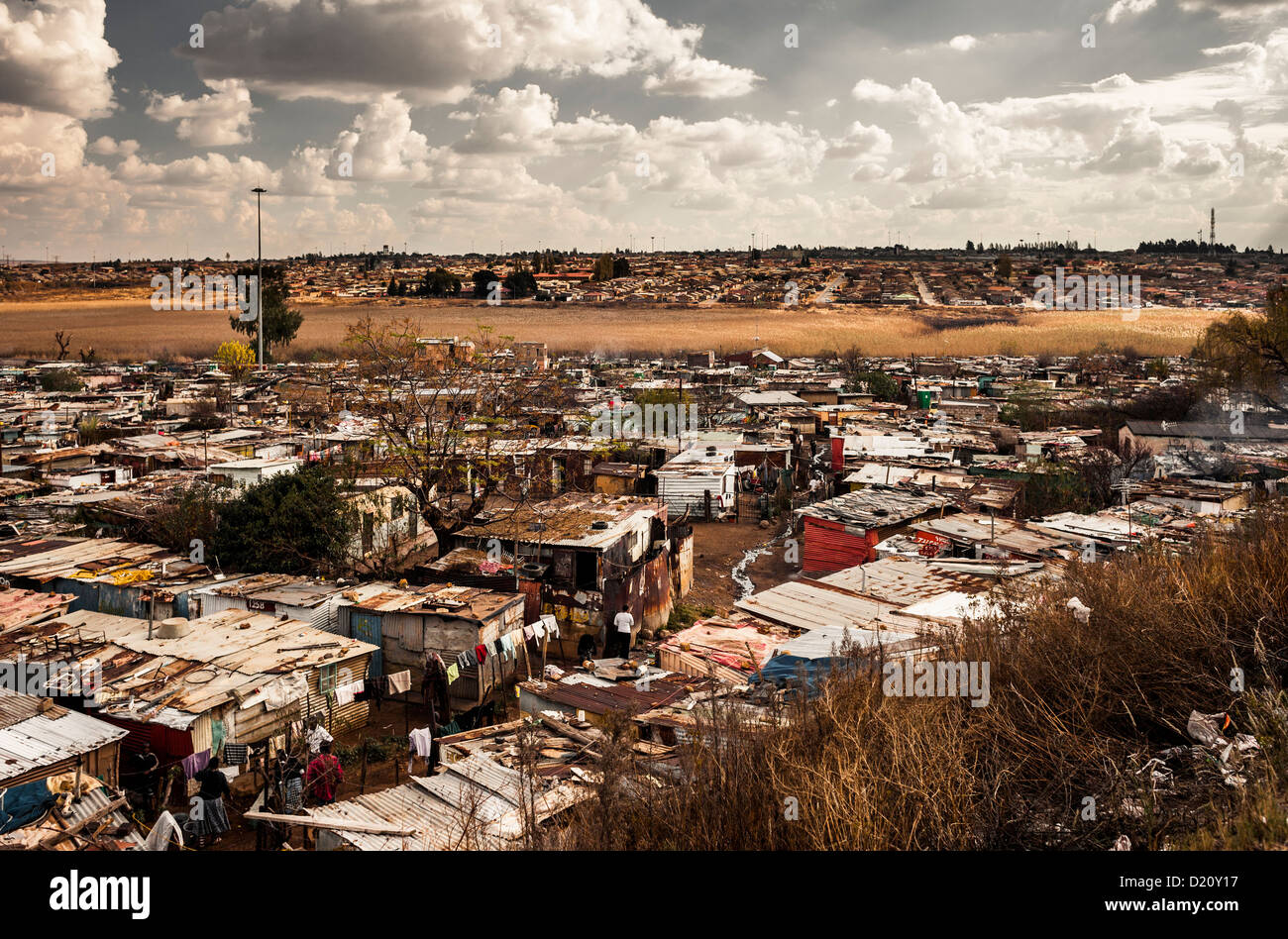 Soweto, Johannesburg, sito dell'anti-apartheid Soweto Uprising Foto Stock