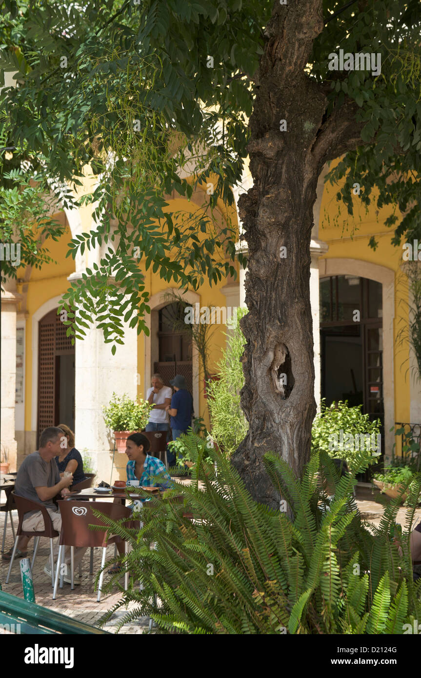 Posto con coffee house, Dos Mouros, Silves, Algarve, Portogallo, Europa Foto Stock