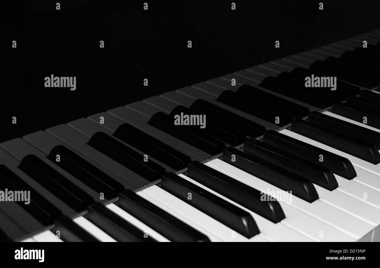 tastiera di pianoforte Foto Stock