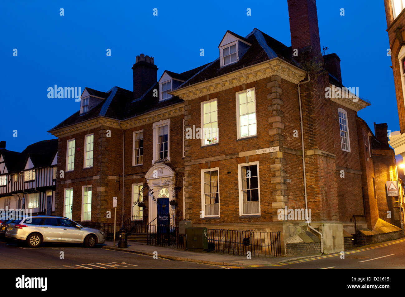 Casa Landor, Warwick, Warwickshire, Regno Unito Foto Stock