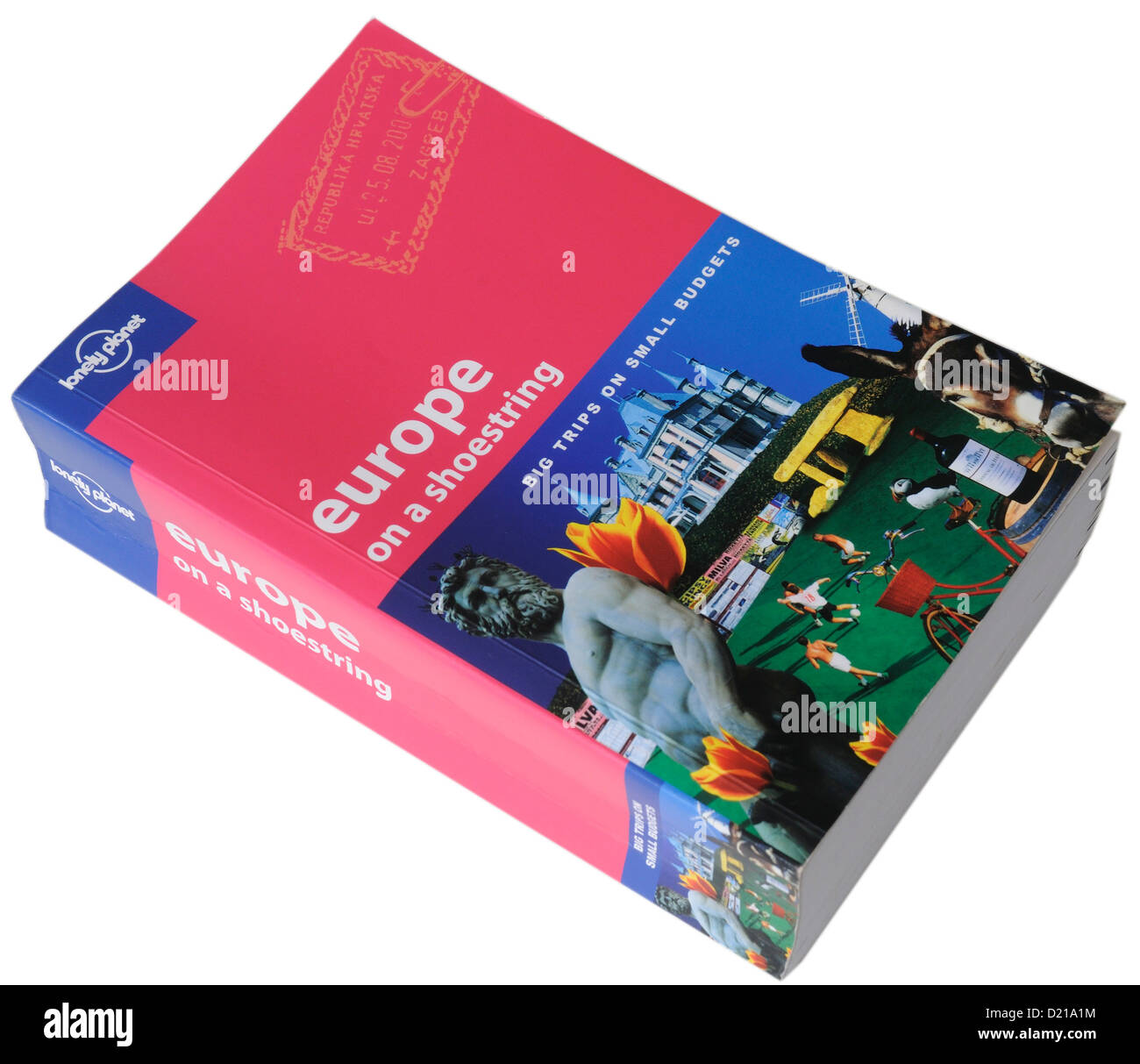 La Lonely Planet guida di viaggio per l'Europa - Europa con pochi soldi in  tasca Foto stock - Alamy