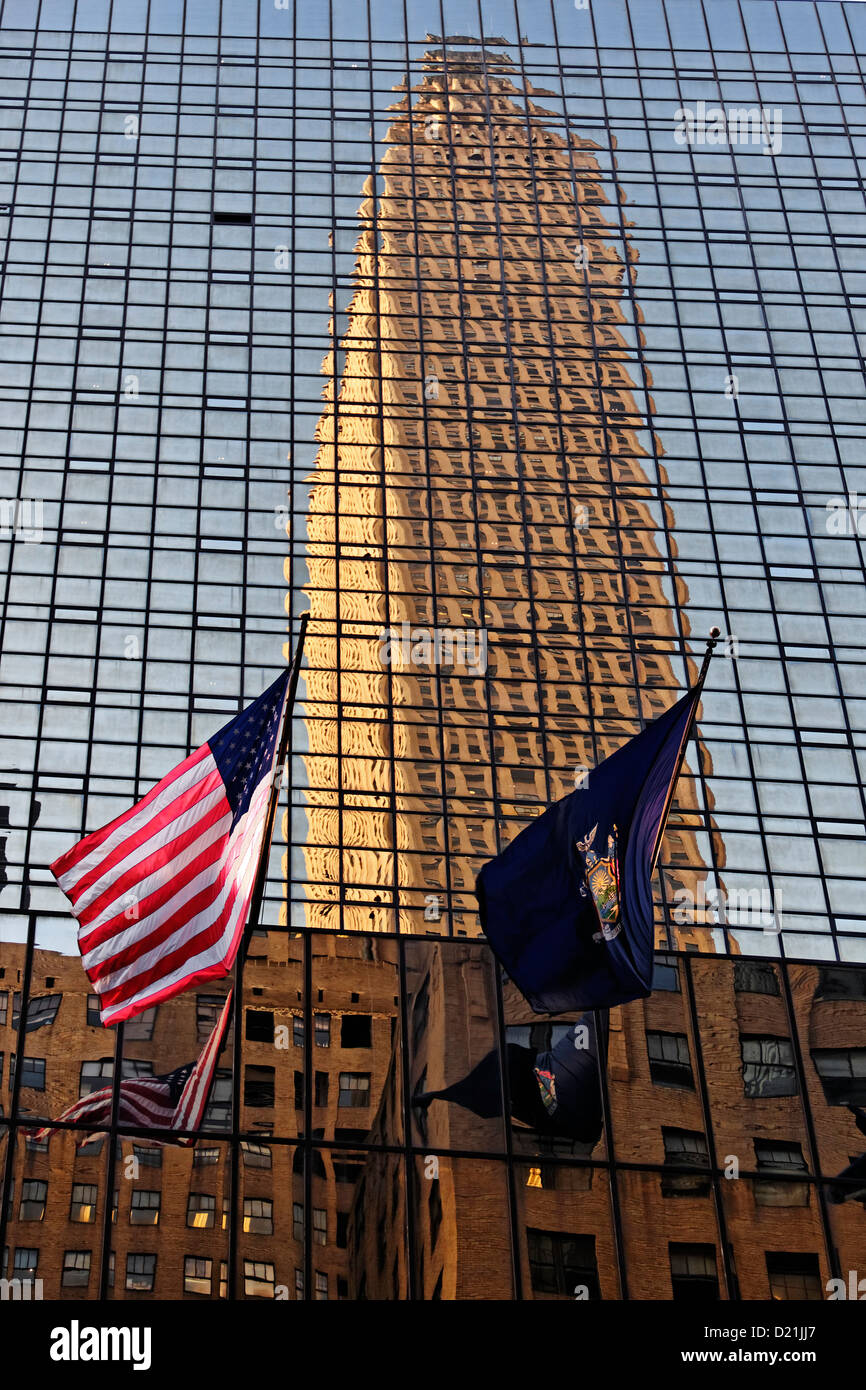Bank of America nel 42 TH STREET, New York New York, Stati Uniti d'America Foto Stock