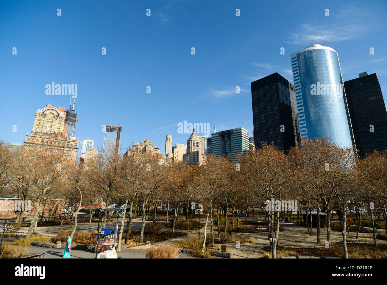 Battery Park,New York Manhattan inferiore, STATI UNITI D'AMERICA Foto Stock