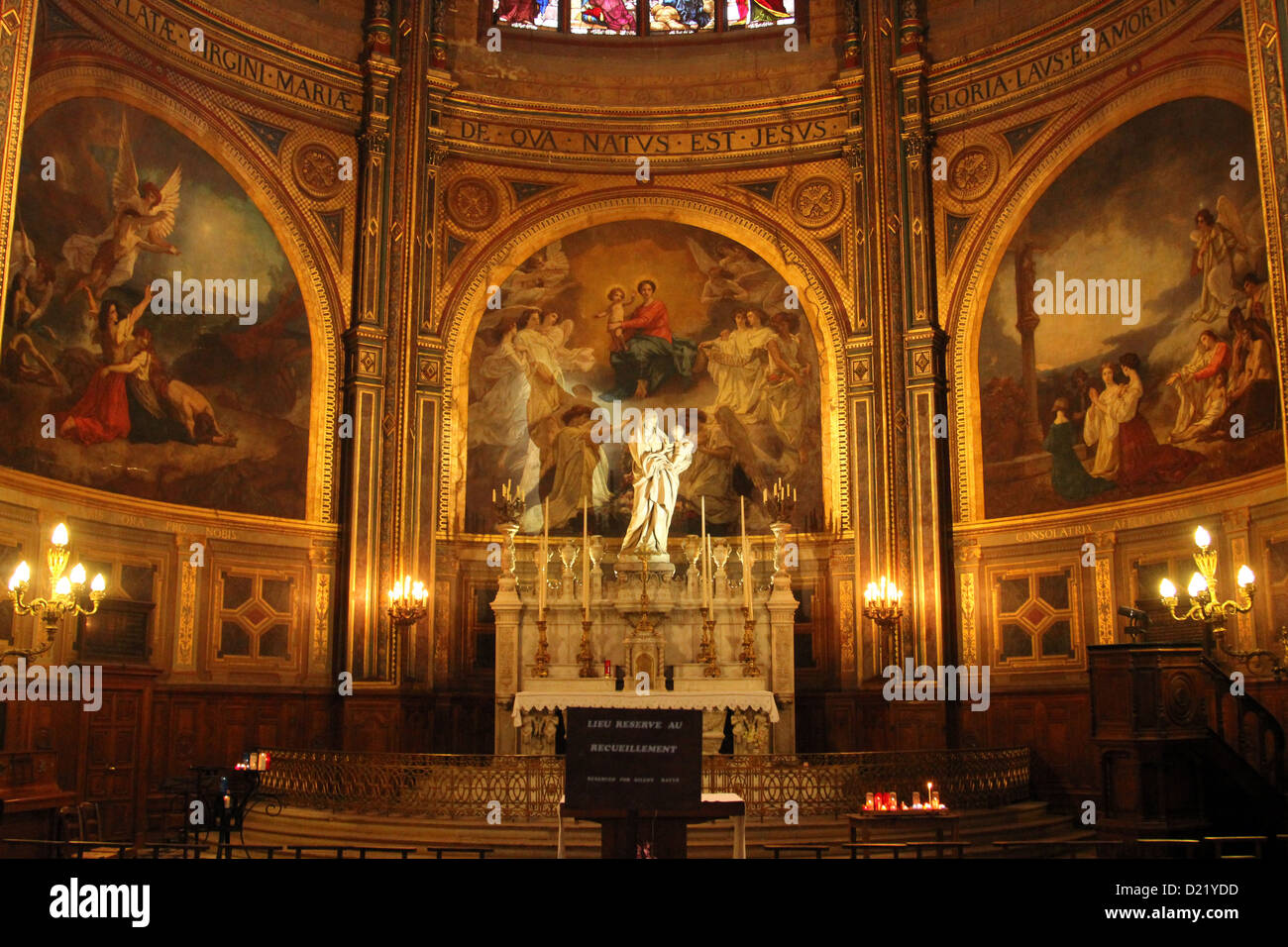 Chiesa di Saint-Eustache, Parigi Foto Stock
