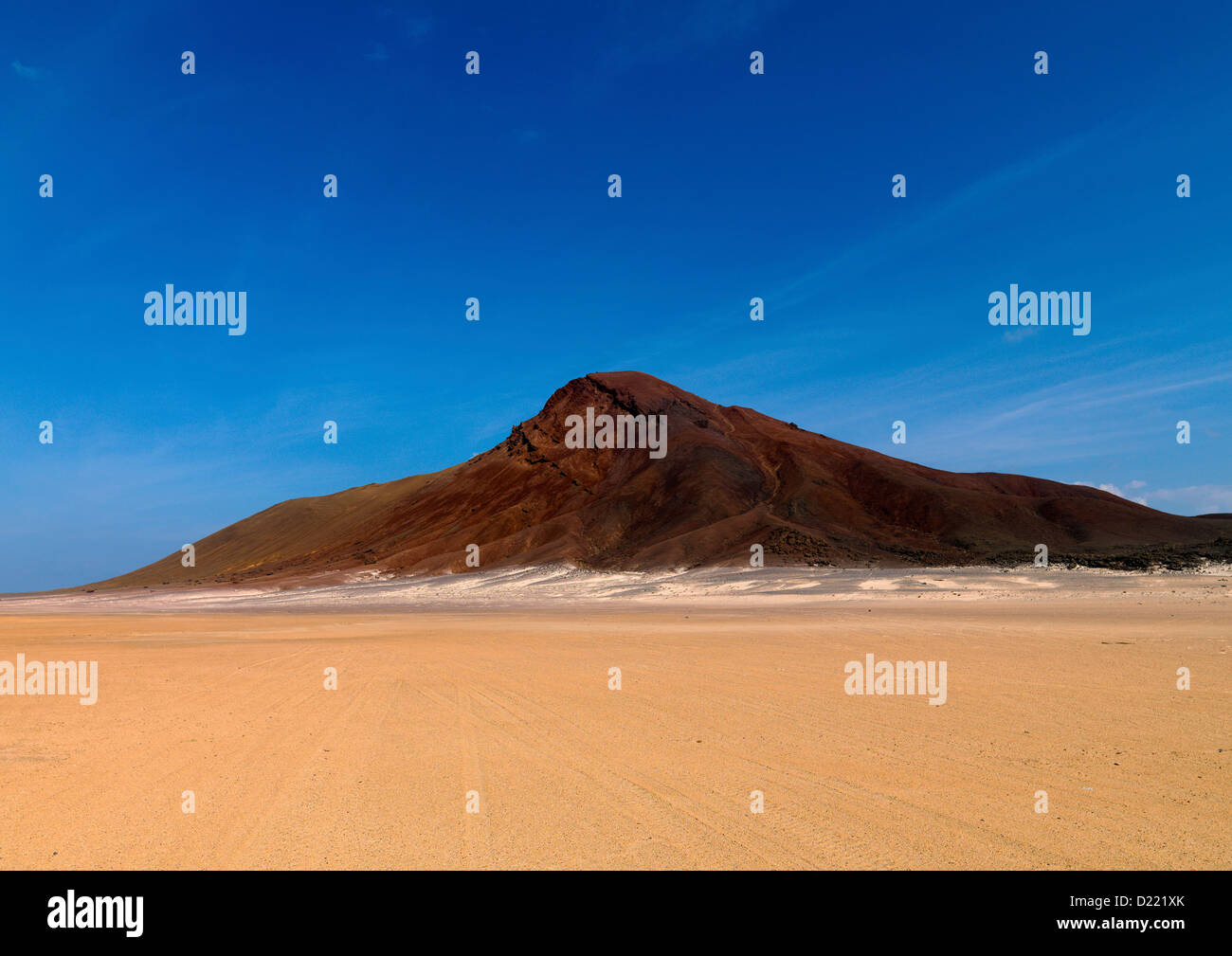 Ras Doumera Vulcano, vicino al confine con l' Eritrea, Obock, Gibuti Foto Stock