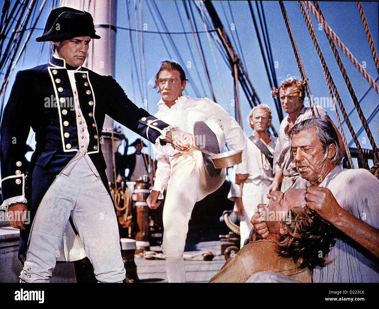 Meuterei Auf Der Bounty Mutiny on Bounty Marlon Brando (l), Trevor Howard (2V1), Gordon Jackson hinten 2VR), Richard Harris Foto Stock