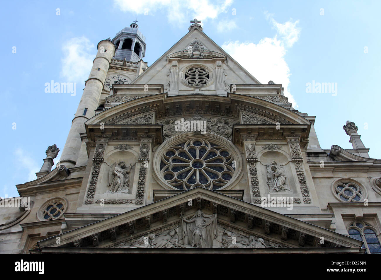 Chiesa di Saint Etienne du Mont, Parigi, Francia Foto Stock