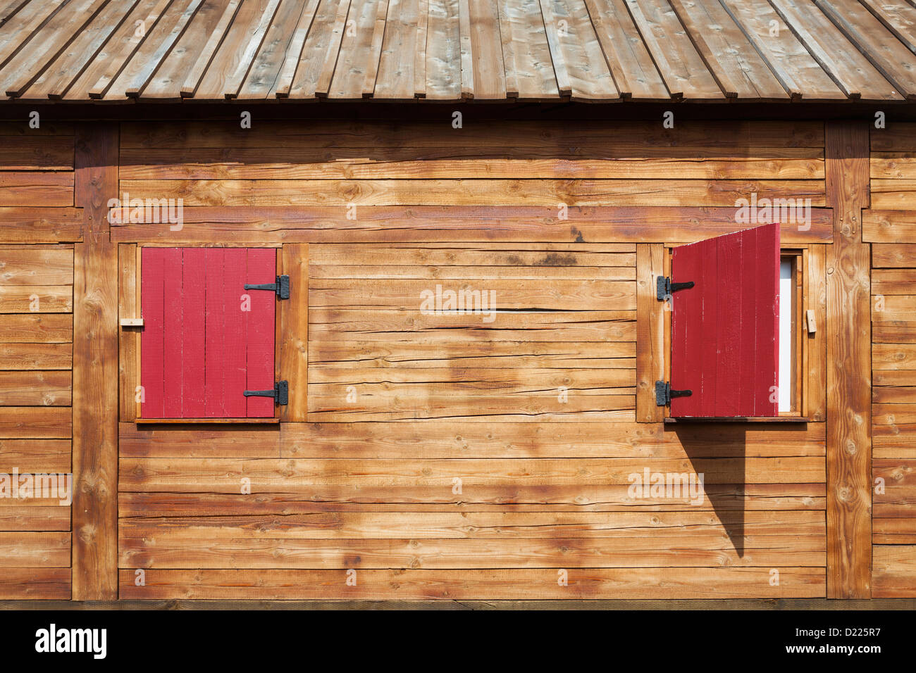 Replica di Fort Umpqua, Elkton, Oregon Foto Stock