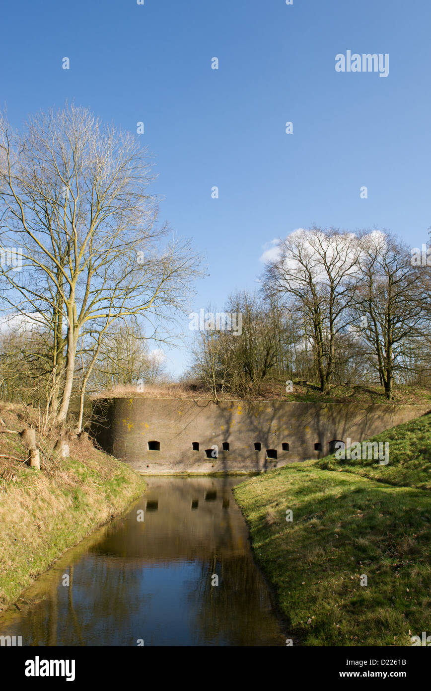 Vecchia Fortezza Vechten in Olanda Foto Stock