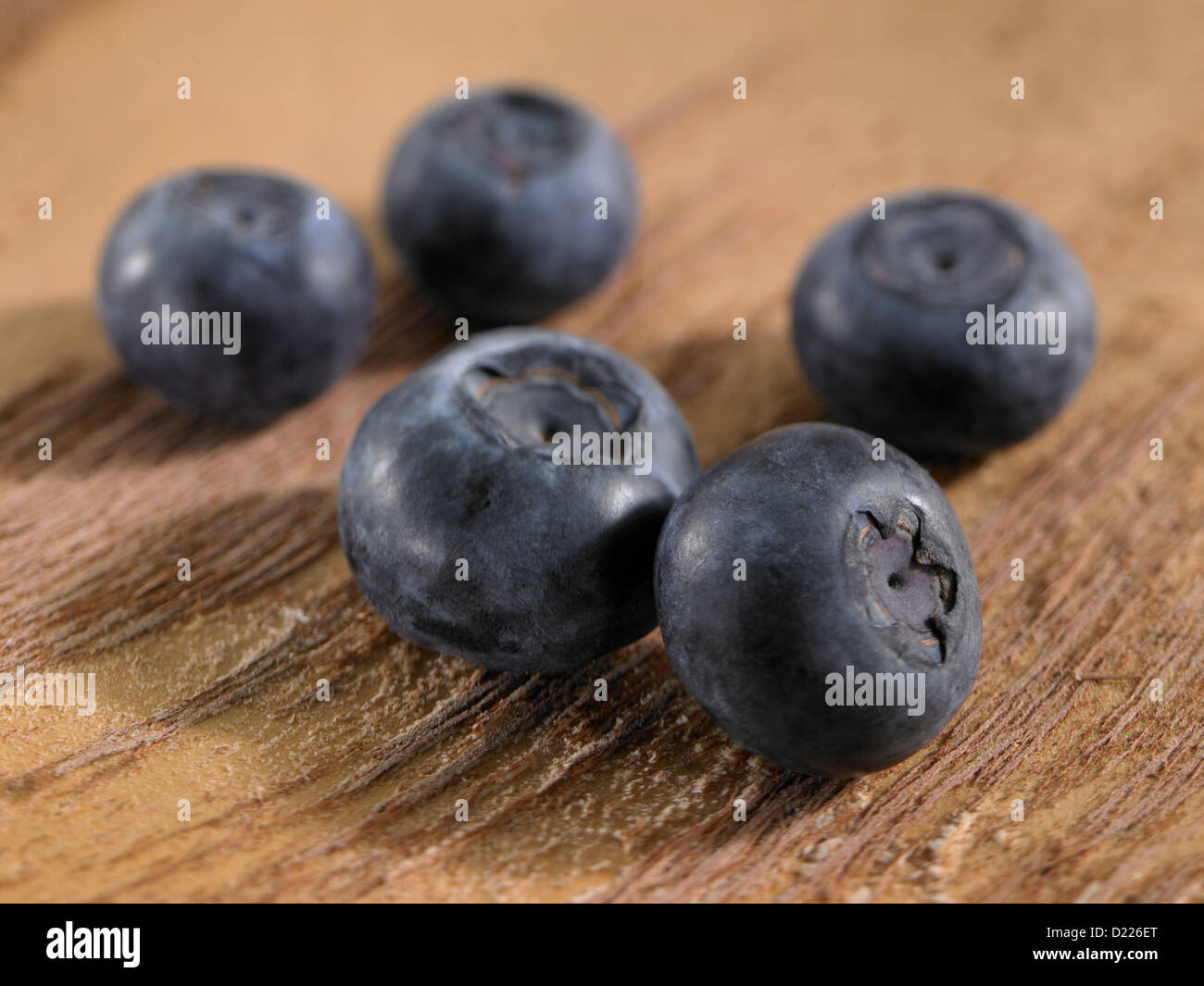 Frutta del mirtillo Foto Stock