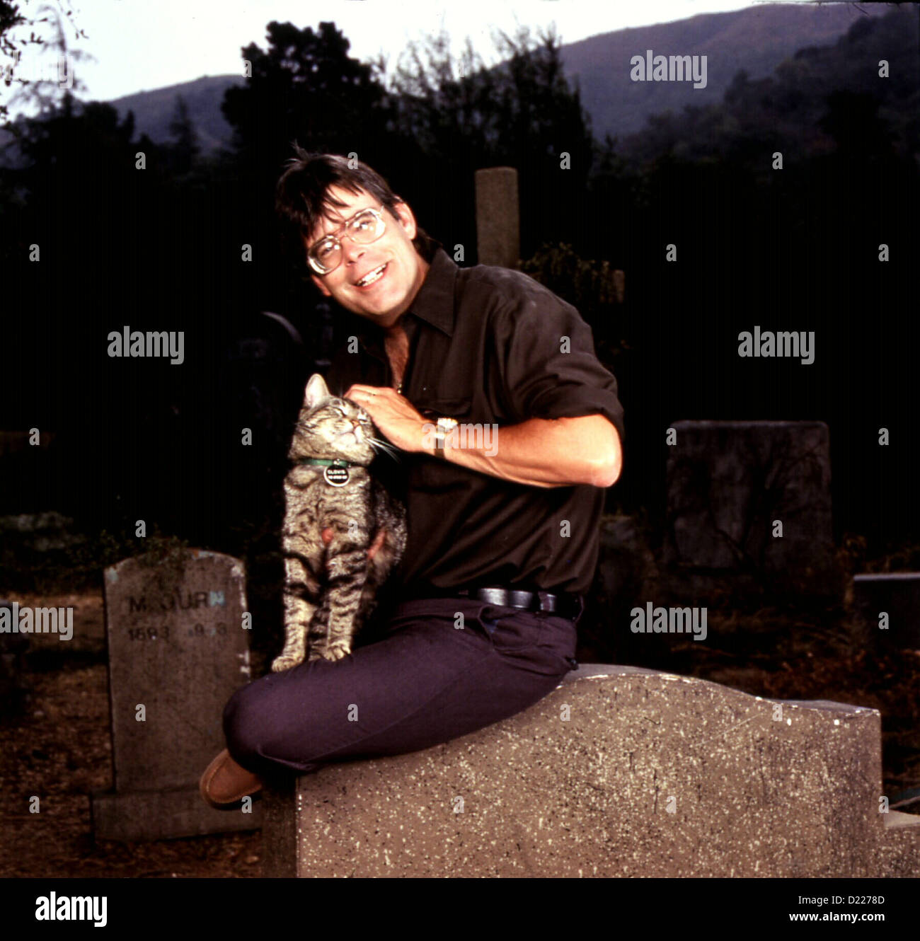 Stephen King King, Stephen Stephen King.Caption locale *** 0 -- Foto Stock