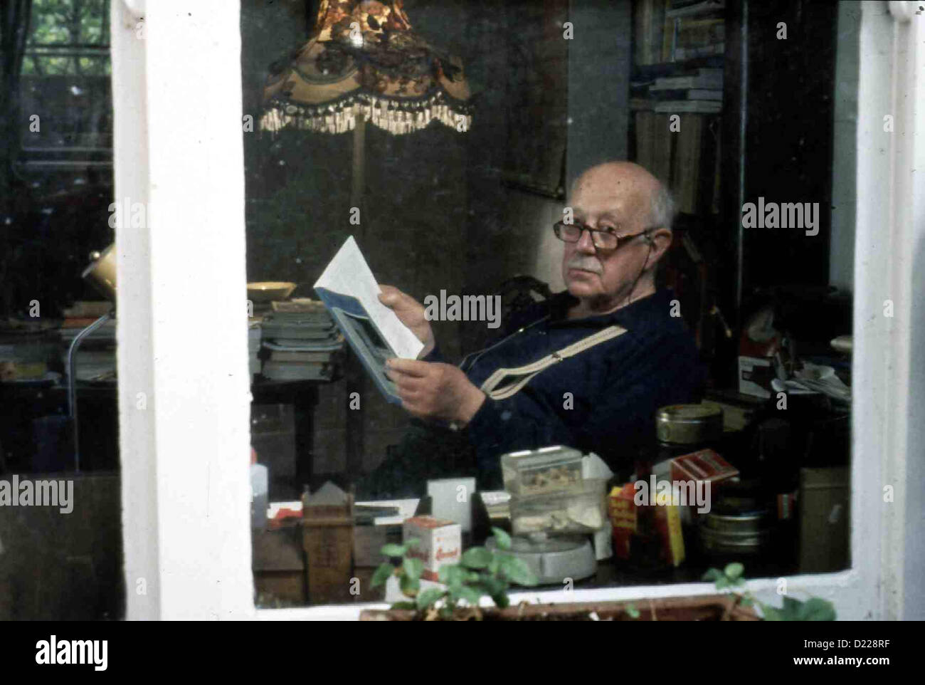 Cambridge Fieber eschimese giorno Sir Alec Guinness James (Sir Alec Guinness) *** Caption locale *** 1996 -- Foto Stock