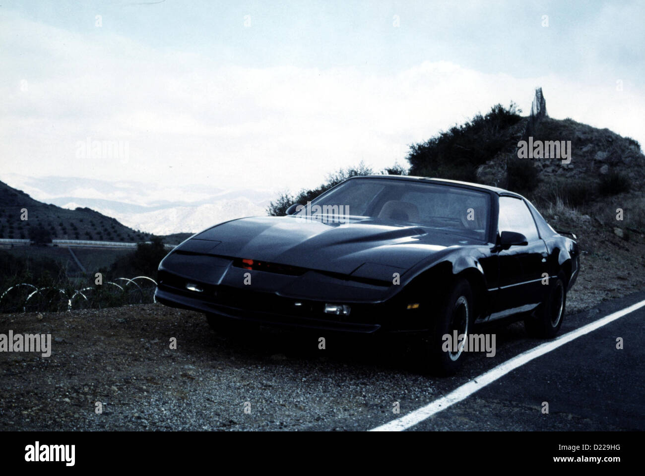 Knight Rider Knight Rider.Caption locale *** 1982 -- Foto Stock