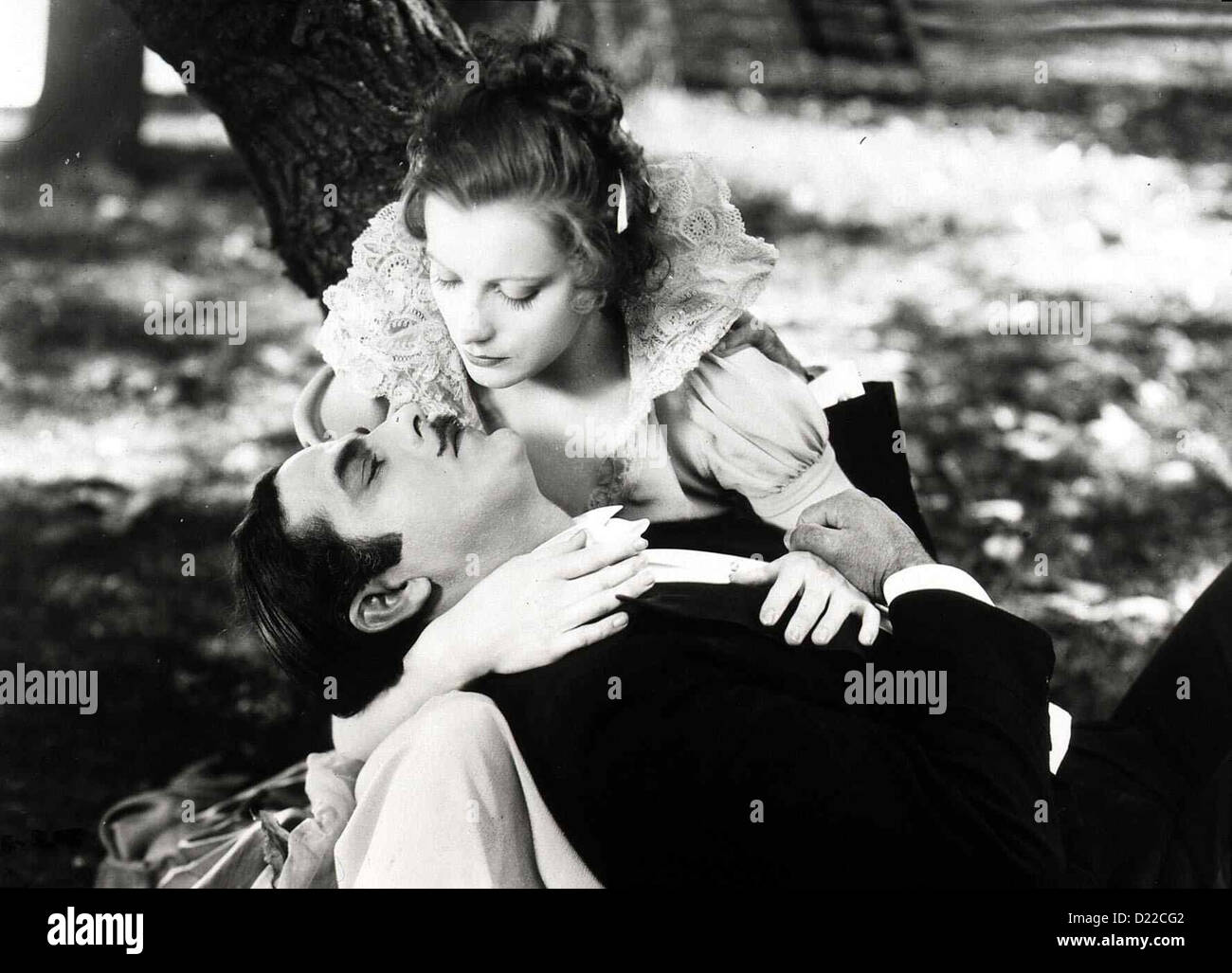 Dämon Weib Gypsy Gentleman, Antonio Moreno, Greta Garbo auf einem Maskenball a Parigi verliebt sich die verheiratete Elena Foto Stock