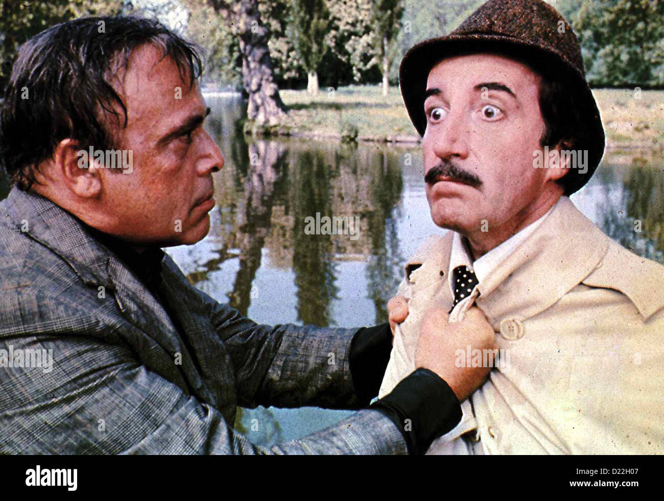 Inspektor Clouseau - Der Beste Mann Bei Interpol La Pantera Rosa colpisce ancora, Herbert Lom, Peter Sellers.Caption locale *** Foto Stock