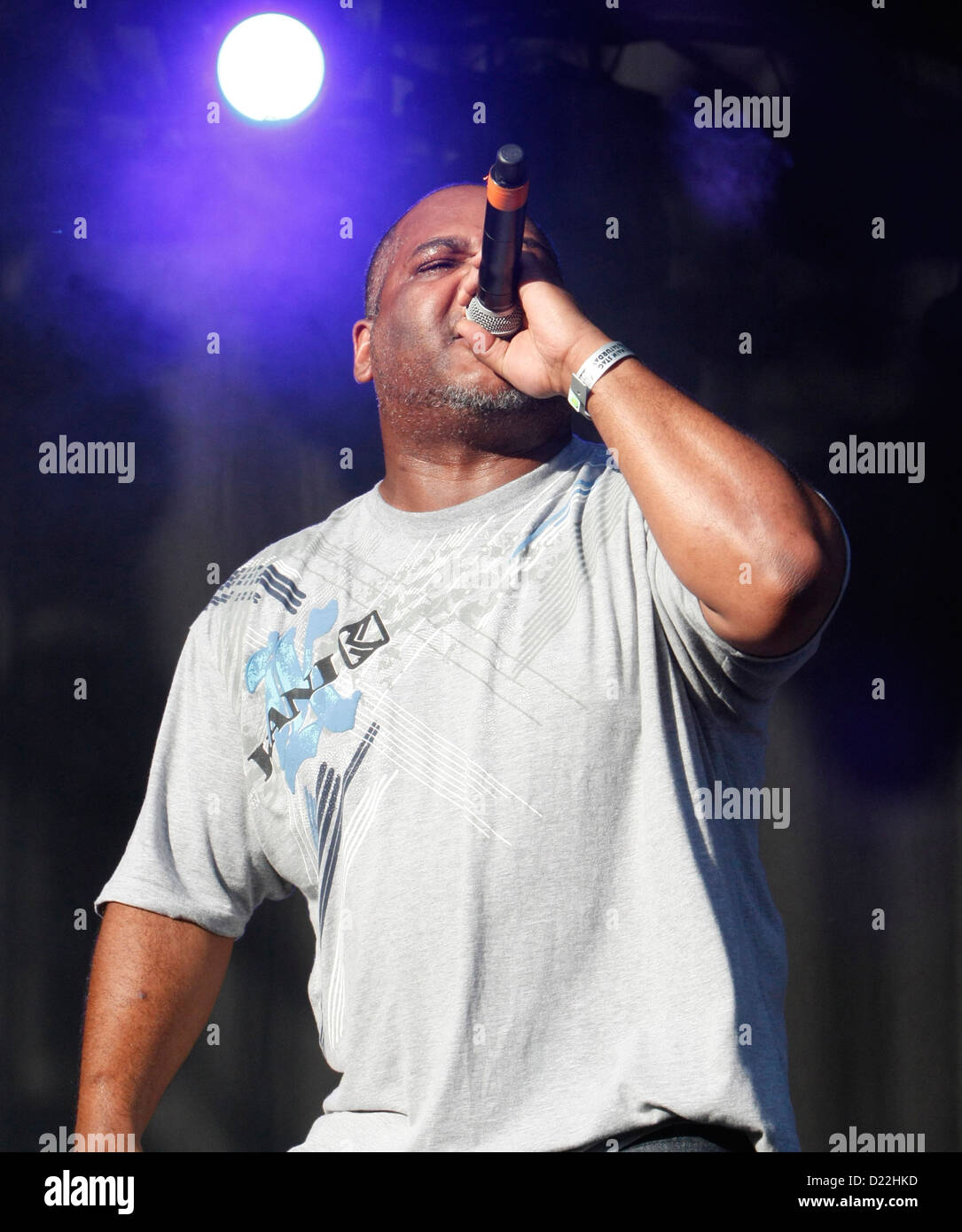 DE LA SOUL dal vivo sul palco a BESTIVAL FESTIVAL SETTEMBRE 2012 Foto Stock