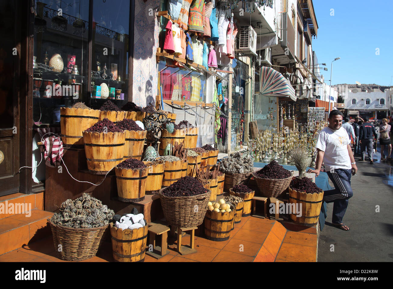 Il Vecchio Mercato Di Sharm El Sheikh, Egitto Foto Stock