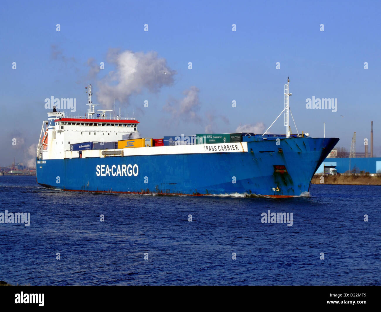 Vettore TRANS ro-ro cargo Foto Stock