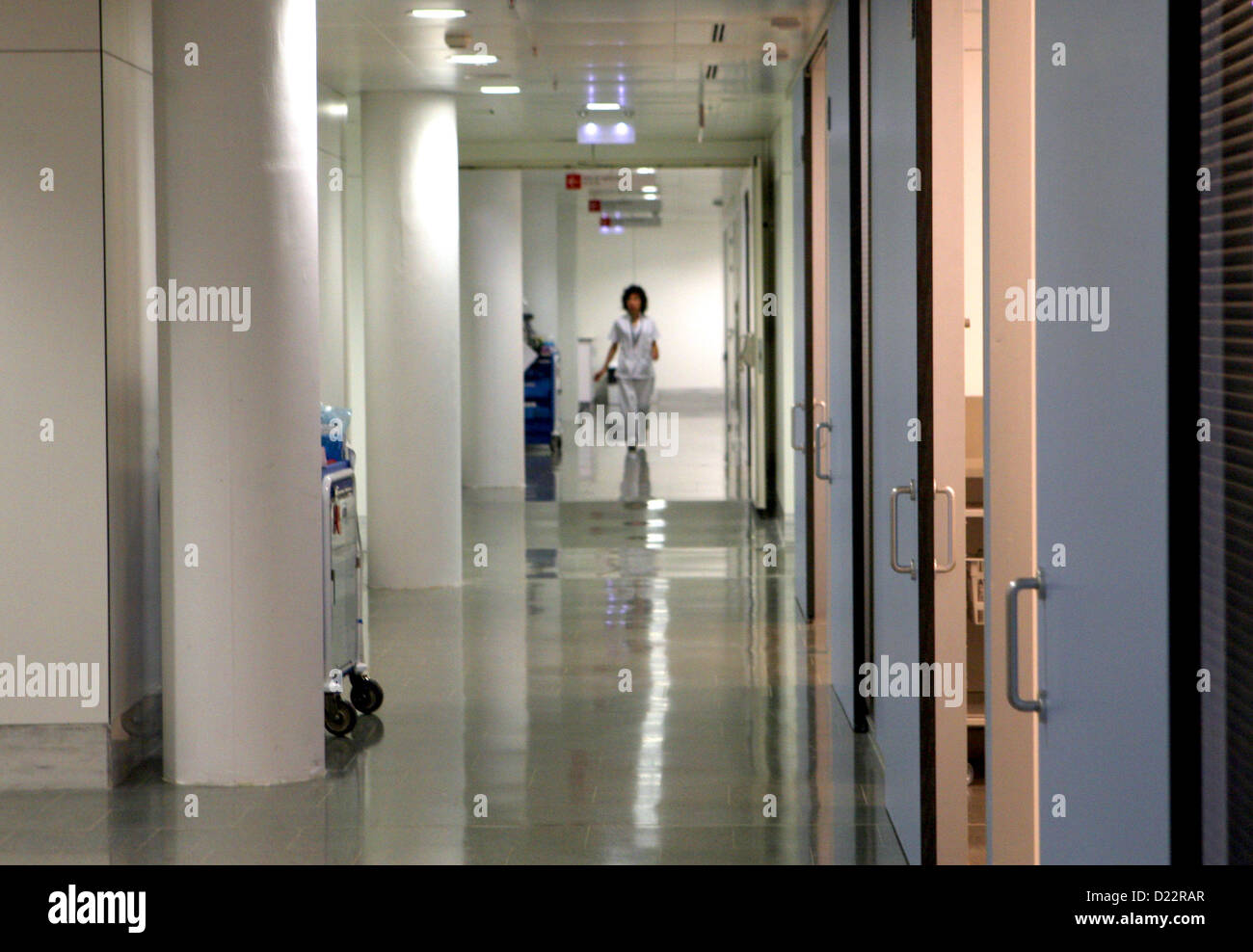 Barcelona, Spagna, le nuove UCI di Hospital Sant Pau Foto Stock