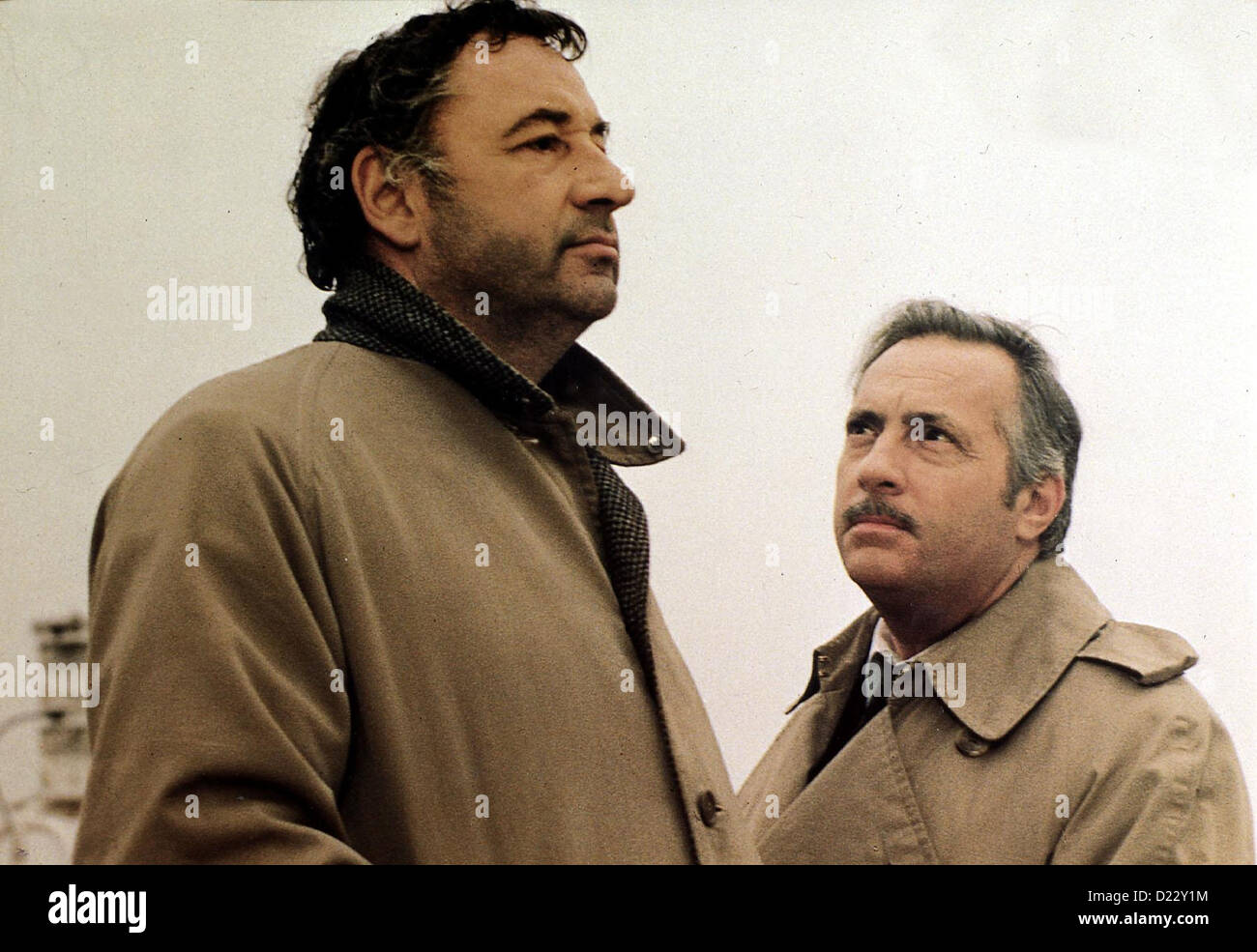 Kopf Oder Zahl pila faccia Ou Philippe Noiret, Michel Serrault Inspektor Baroni (Philippe Noiret,l) glaubt, dass Edouard Foto Stock