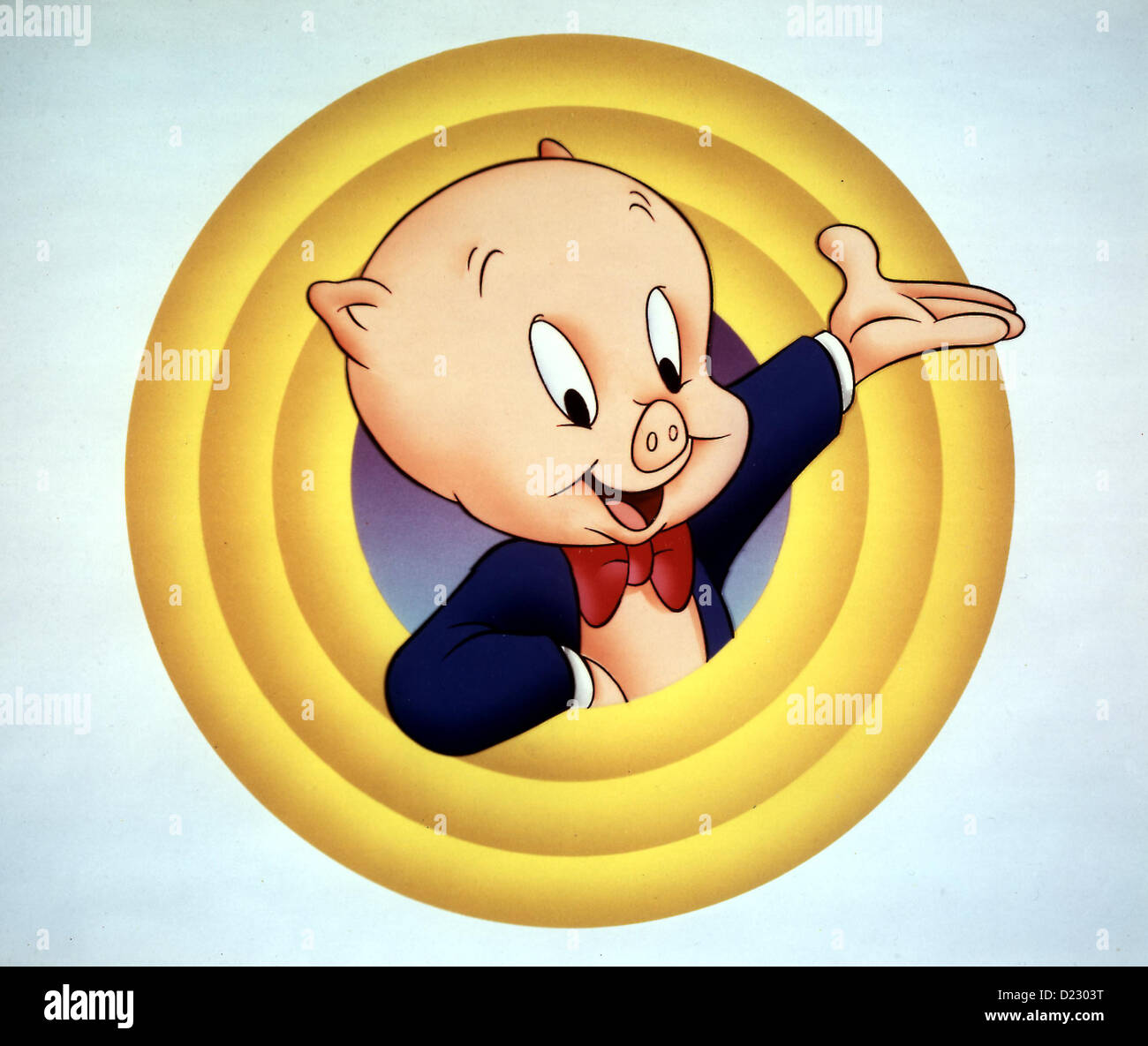 Porky Pig Porky Pig Porky Pig.Caption locale *** 0 -- Foto Stock