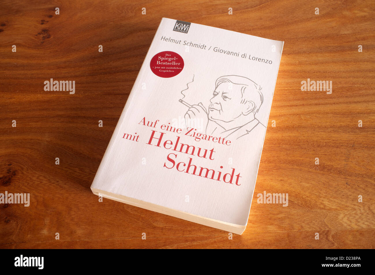 Helmut Schmidt libro in brossura Foto Stock