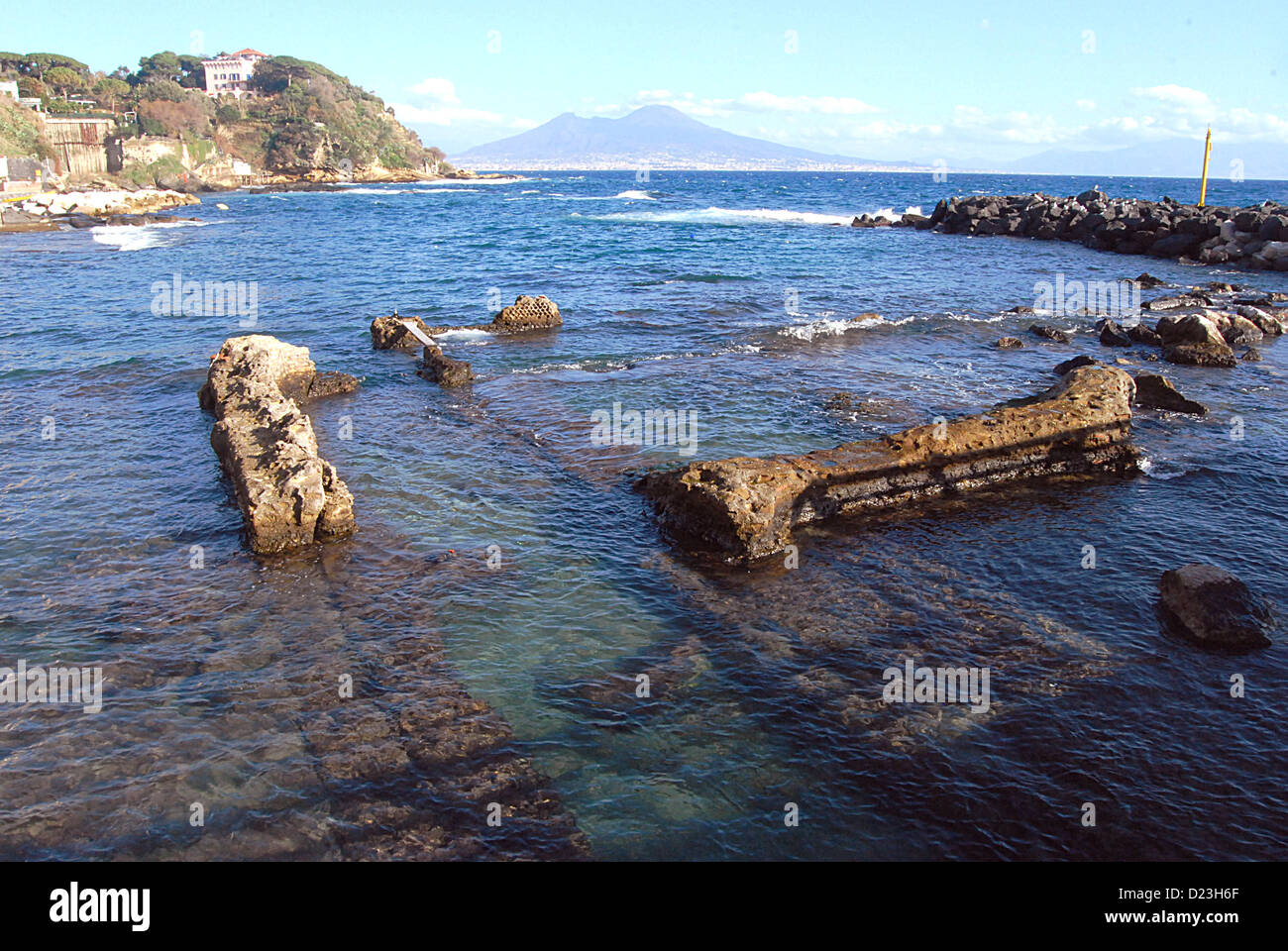Marechiaro Napoli, Italia Foto Stock