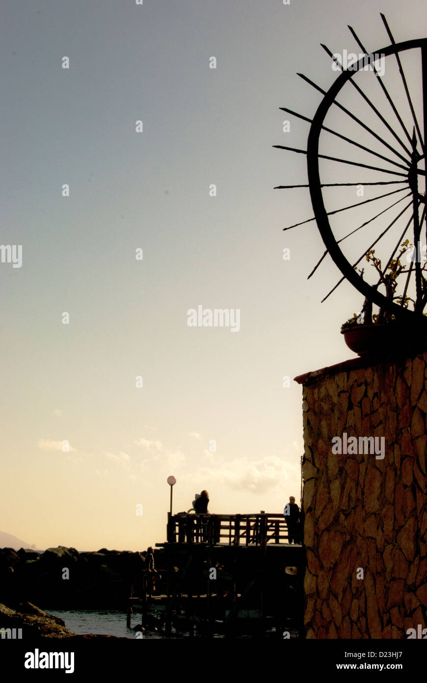 Marechiaro Napoli, Italia Foto Stock