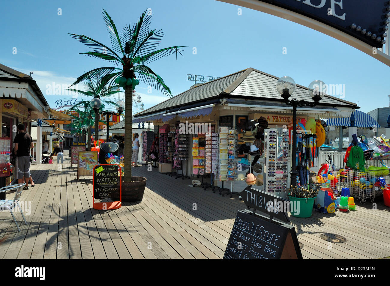 Skegness pleasure beach lincolnshire England Regno Unito Foto Stock