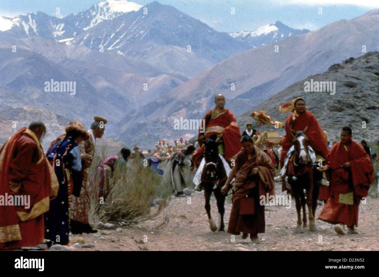 Sieben Jahre in Tibet Sette Anni in Tibet Szene.Caption locale *** 1997 IFTN/Constantin Foto Stock